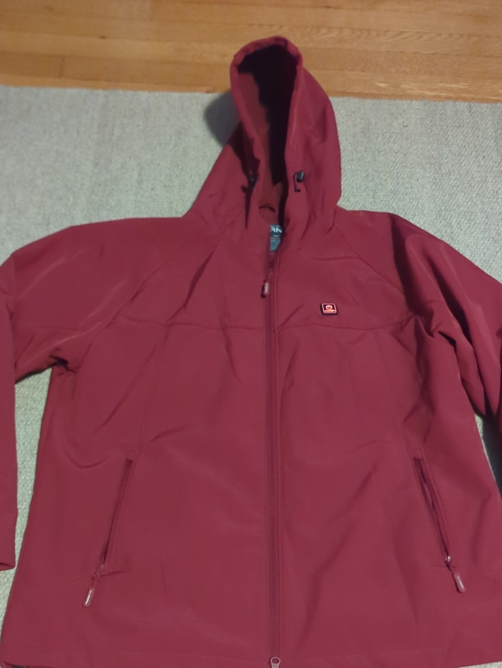 Women's Ulusern Electric Heated Jacket Size 2XL Like A Mens XL Red